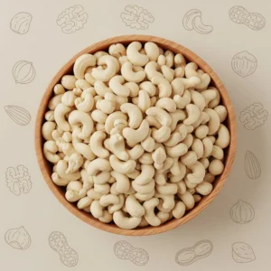 Premium Cashewnuts 180 grade with rich taste and nutrition, high-quality cashews for healthy snacking.
