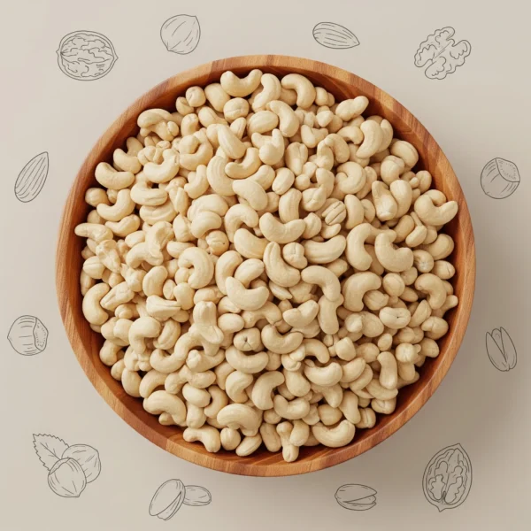 Alt="Premium Cashewnuts 4P broken pieces salted for snacks and TSG use