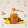 Raw organic Jackfruit honey in glass jar – sweet forest honey from jackfruit trees