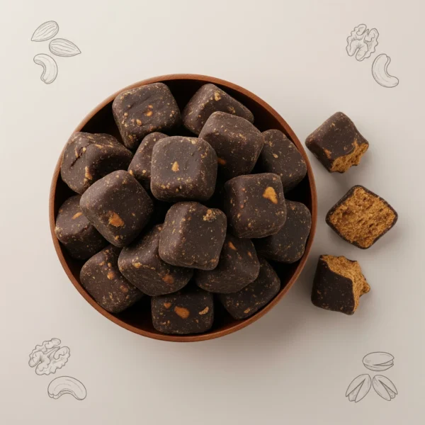 Traditional Karupatti (Palm Jaggery) blocks – natural and unrefined sweetener from palm tree sap