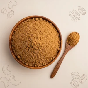 Organic Nattu Sarkarai (country sugar) – unrefined cane sugar granules packed naturally