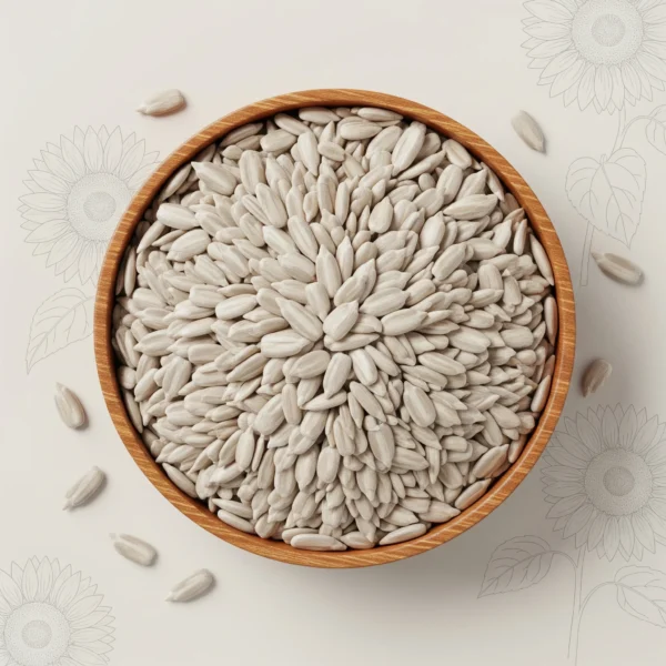 Edible sunflower seeds – protein-rich healthy snack for energy and heart health