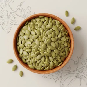Raw pumpkin seeds – protein-rich edible superfood for snacking, smoothies, and baking